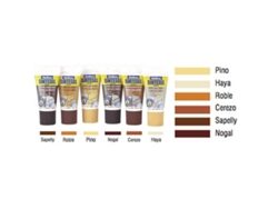 Quilosa sintesel madera tubo 125ml nogal 12203