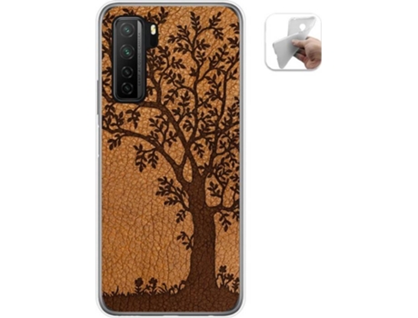 Carcasa Huawei P40 Lite 5G TUMUNDOSMARTPHONE Cuero 03 Multicolor