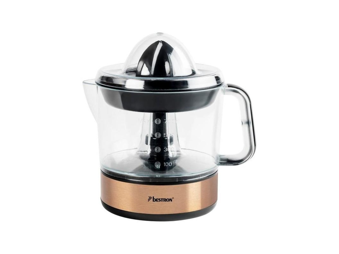 Bestron acj350co exprimidor de cítricos (negro/cobre) acj350co