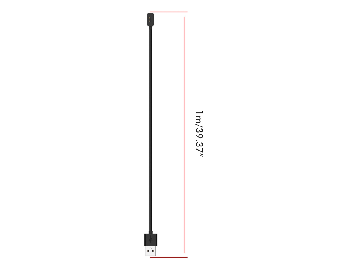 Cable De Carga Compatible Con Mi Band 7 Pro/redmi Watch2, Cable Usb Para Reloj Inteligente De 100 Cm/50 M.