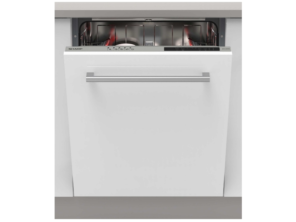 Lavavajillas Integrable SHARP QWNI14I47E (13 Cubiertos - 59.8 cm - Panel Inox)