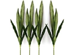 Decoración Para El Hogar Y El Jardín Con Plantas De Serpiente Artificiales, Sansevieria Falsa De Agave De 76 Cm Con Uso Decorativo Versátil, Materiale
