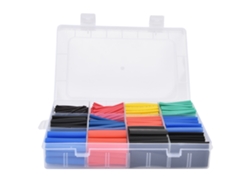 Kit De Tubería Termorretratil Para Aislamiento Y Protección, 750 Piezas Coloridas Set Combinado
