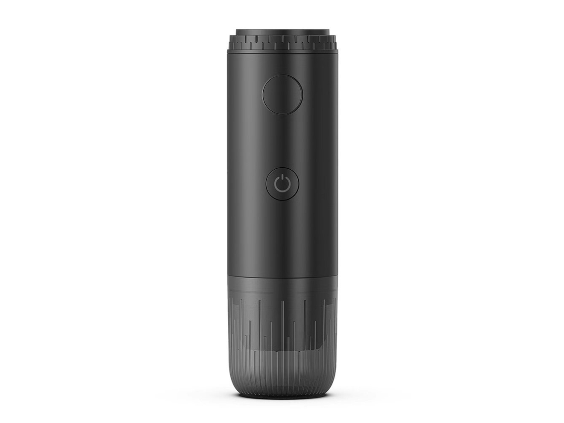 Cafetera Eléctrica Portátil 2 En 1 Con Calentamiento Inalámbrico, 19 Bares, 85 °c (negra) Eifson