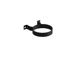 Abrazadera De Pared Para Tubo De Cocina Con 100 Tornillos. Lacado Negro Exojo