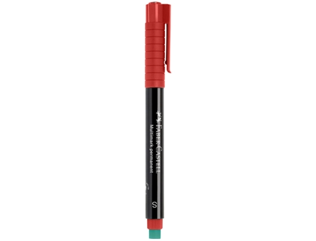 Marcador FABER-CASTELL SuperFino (Rojo - 0.4 mm)