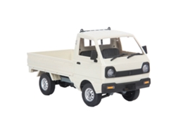 Una Batería wpl D12 Mini 1/16 2.4g 2wd Modelos De Vehículos Rc Eléctricos De Escala Real Para Carretera Con Luz Led