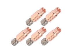 5pcs Rotura De Calor Bimetálica De Titanio Y Cobre Para Impresora 3d Prusa I3 Mk3 Mk3s Hilada