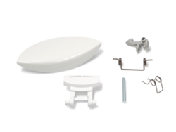 Tirador De La Puerta Blanco - Ardo 651027704 Para Lavadora Dhl025ad