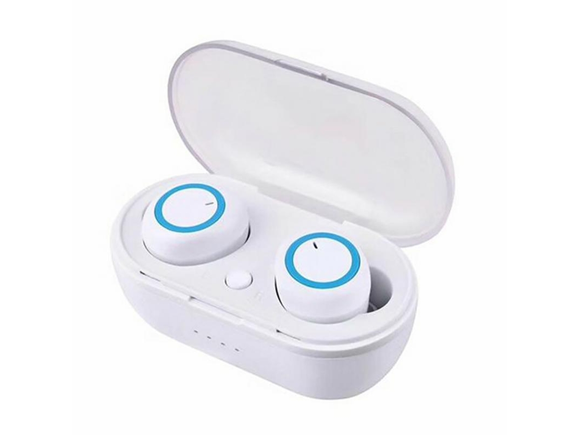 (6) Auriculares Inalámbricos Bluetooth Con Cancelación De Ruido, Funciones Impermeables Y Micrófono.