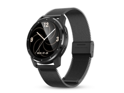 Reloj inteligente con monitorización de la frecuencia cardíaca durante el sueño, reloj deportivo saludable, negro Bestvite