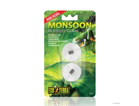 Ventosas de sistema de niebla Monsoon EXO TERRA, 2 uds