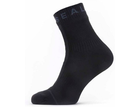 Calcetines SEALSKINZ Calcetine Weather Hydro Gri Negro