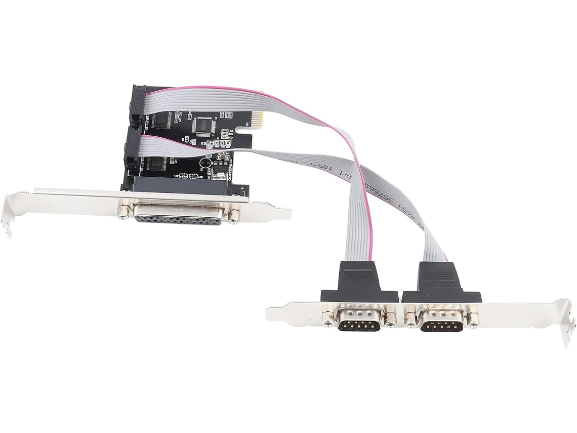 Adaptador PCI a puerto serie dual DB9 RS232 Puerto paralelo LPT SFUSHOS