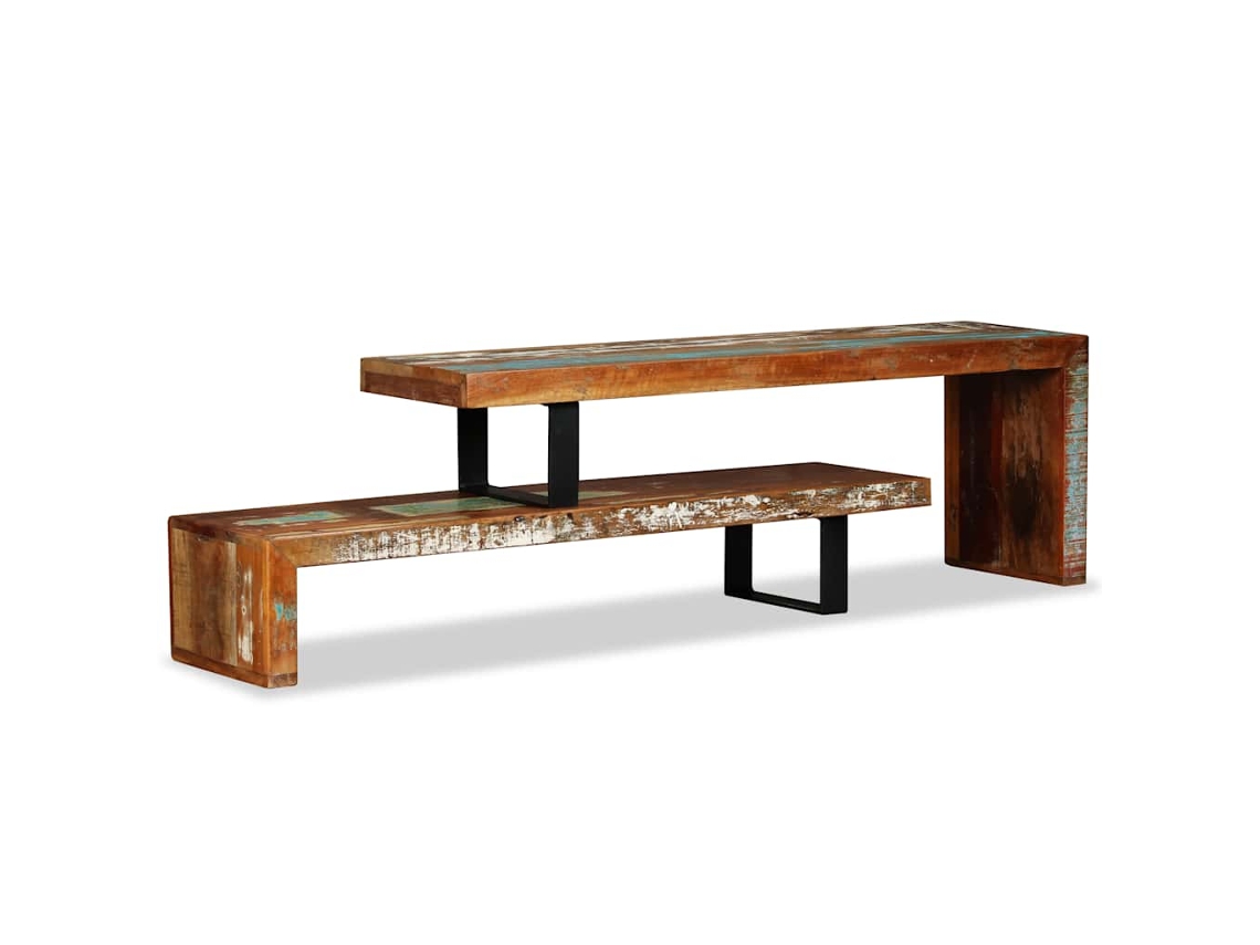Maison Exclusive - Mueble Para Tv De Madera Maciza Reciclada