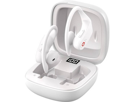 Auriculares Bluetooth True Wireless SMARTEK TWS-250W (In Ear - Micrófono - Blanco)