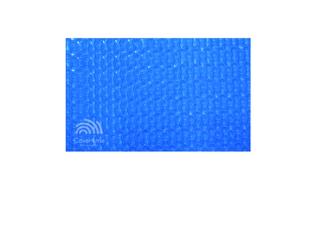 Cobertor Térmico para Piscina COVER4ME Azul Doble Burbuja GeoBubble 500 Micras Ancho 3,00m x Largo 6,50m Refuerzo 4 Lados