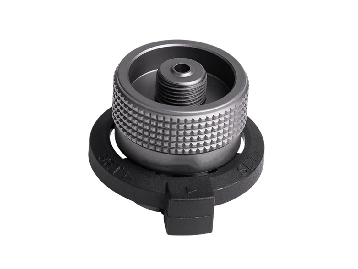 Adaptador De Gas Butano Para Convertidor De Cartucho De Válvula Lindal Para Estufa De Camping Ligera Y Segura