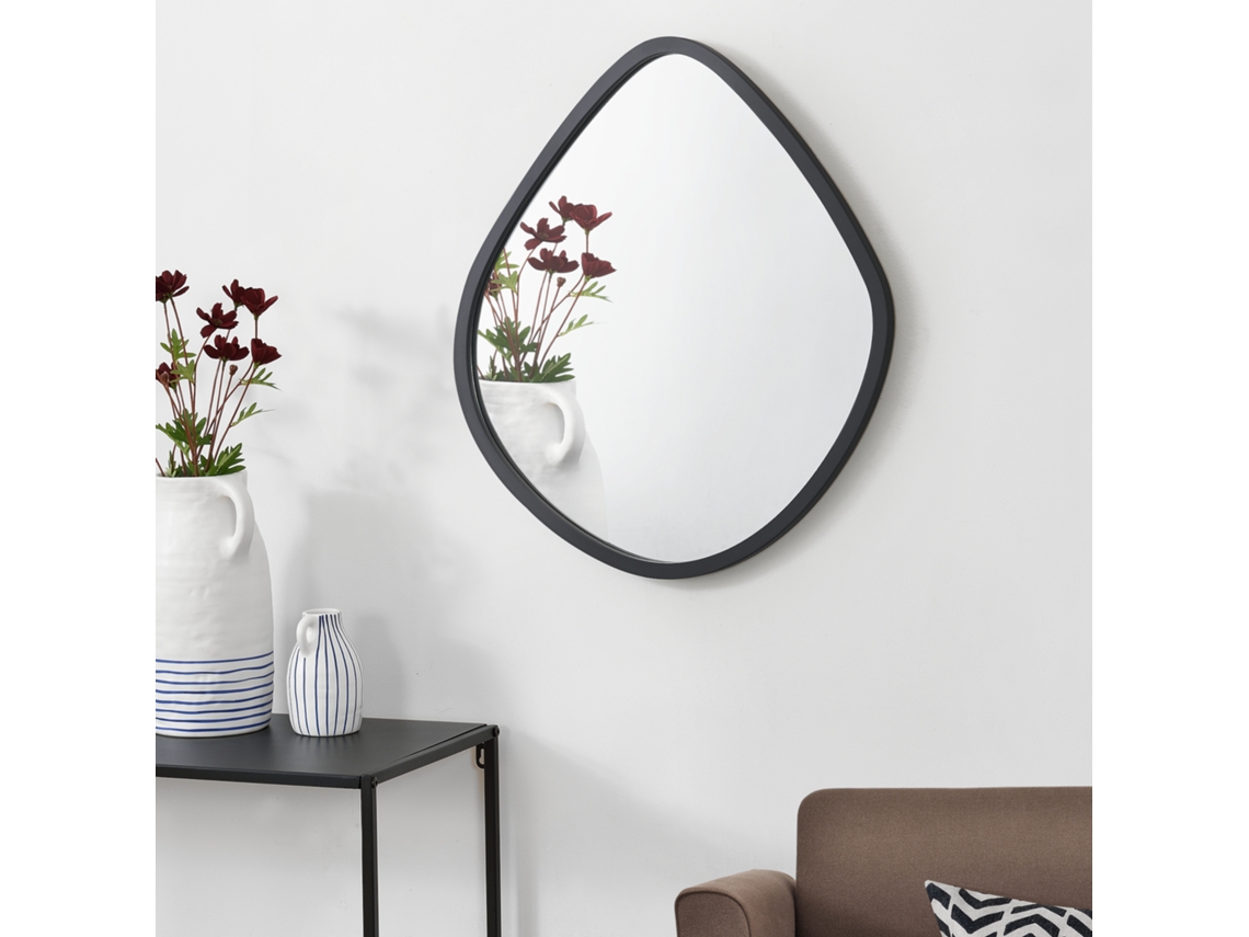 Espejo de Pared [EN.CASA] (MDF - Negro)