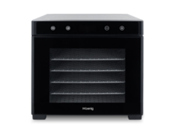 Deshidratador de Alimentos H.KOENIG DSY900, 6 Bandejas Extraíbles, Pantalla Táctil LCD, Temperatura Ajustable 35-70°C, 650 W
