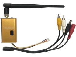 Transmisor De Vídeo Fpv Miniatura De 5000 Mw, Audio Inalámbrico De 5 W, 1,2 G, 1200 Mhz.