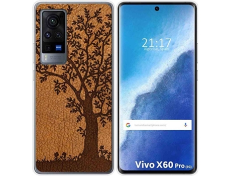 Carcasa Vivo X60 Pro 5G TUMUNDOSMARTPHONE Cuero 03 Multicolor