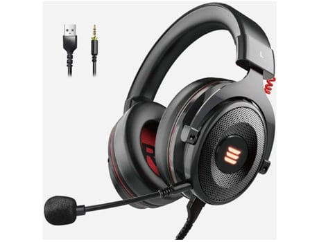 Auriculares Gaming Bluetooth ENZONS Auriculares inalámbricos Auriculares  estéreo con cable Ps4 de 3,5 mm con cable Xbox One Pc Nintendo Switch Red