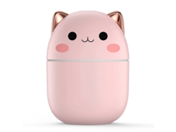 Humidificador para gatos de 250 ml, 2 modos de niebla, luz nocturna, silencioso.