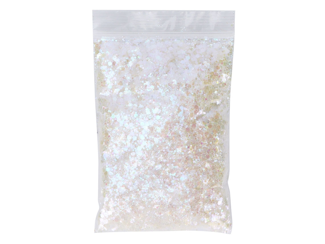 50g Glitter Secuencias Hexagonales Diy Decoración Para Uñas, Rostro, Cuerpo Y Ojos Arte De Uñas Brillante