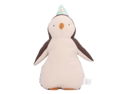 Boneco De Pelúcia Pinguim Adorável Acompanhamento De Sono Bebê Brinquedo De Pelúcia