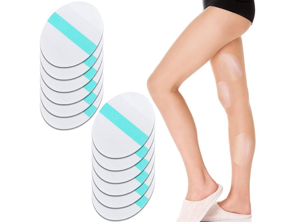 Parche Transparente Invisible Antidesgaste Para El Muslo, De Alta Elasticidad Para La Rodilla Y La Espinilla, Con Corte Libre.