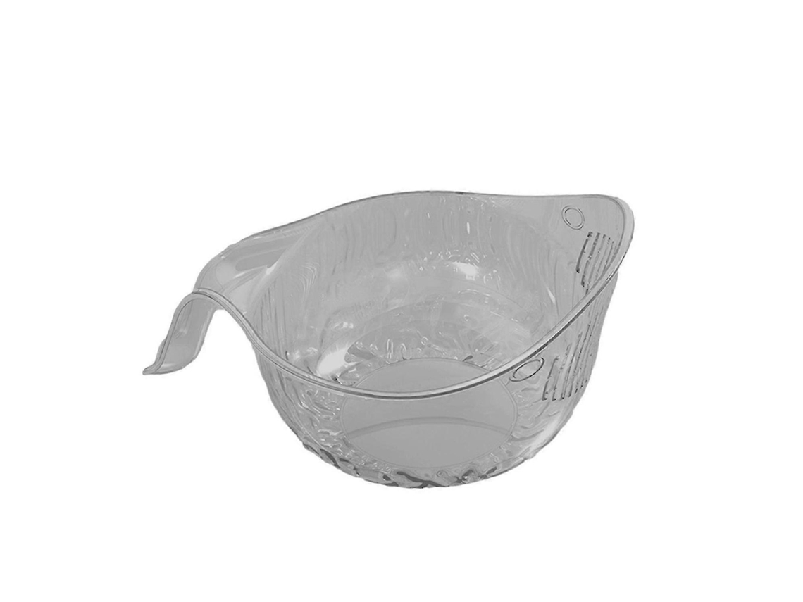 Cesta escurridora multifuncional - Cuenco para lavar frutas con escurridor - Recolector de alimentos para fregadero de cocina, escurridor de frutas y verduras