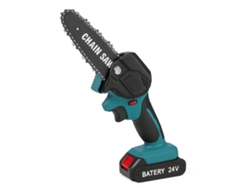 Motosierra eléctrica Andowl Q-dj1100 de 1800 mAh, negra + azul