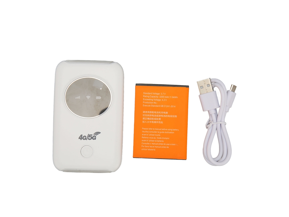 Router Wifi 4g 150mbps Con Tarjeta Sim, 10 Dispositivos, 2100mah, Modem Usb Portátil