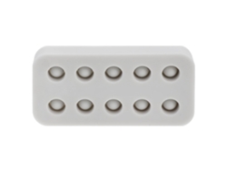Molde De Silicona Reutilizable Para Cera De Abeja, Color Beige.