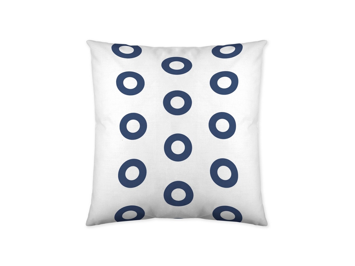 Almohada Decorativa POPCORN Beca Blue (Azul - Algodón - 60 x 60 cm)