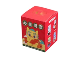 Dragón miniatura de resina, estilo dibujos animados, de Baok, para el Año Nuevo Chino, en una caja sorpresa, coleccionable, para exhibición de mesa.