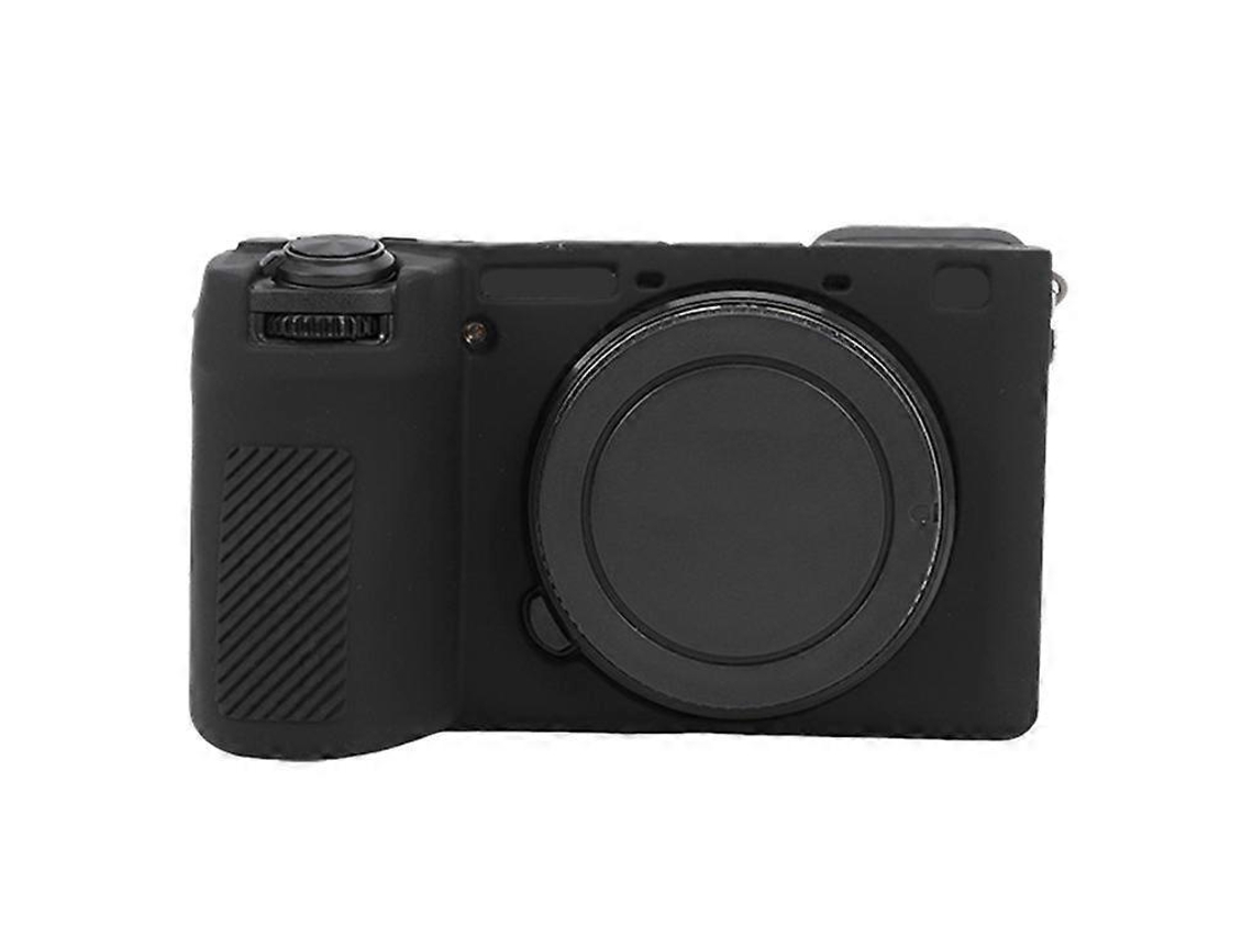 Funda protectora de silicona suave y brillante compatible con Sony A6700 Facpoet