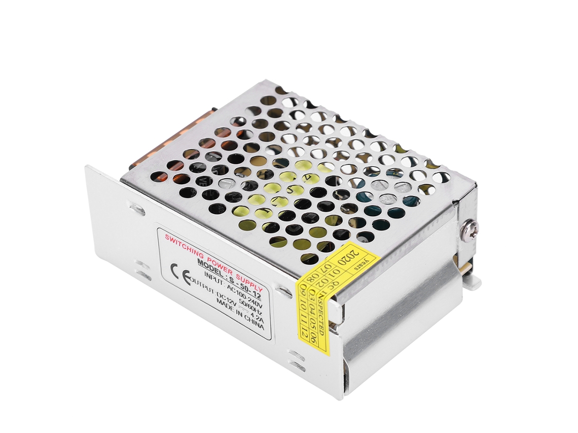 Fuente De Alimentación Conmutada Dc12v 50w 4.2a Para Controlador De Barra De Luz Led E Impresora 3d