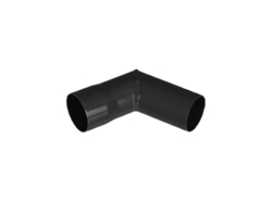 Renoplast R50: Codo de Bajante en Aluminio, 87º, DN 40 mm, Negro