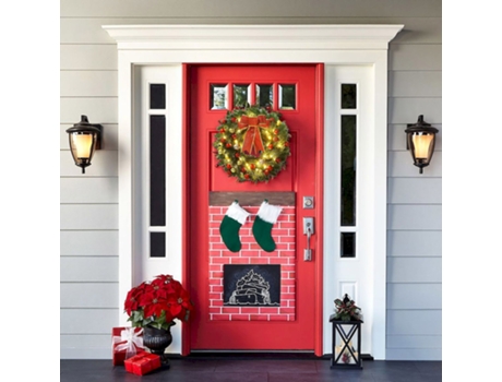 24 Uds bolas de Navidad adorno decoración navideña