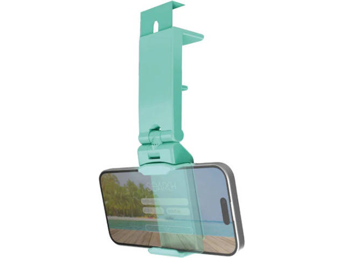 Soporte ajustable para coche SBS Pantallas de hasta 90 mm (rotación de 360º - Verde)