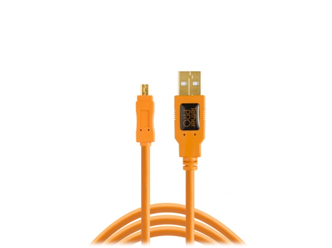 Cable USB TetherTools (USB - USB - 4.6 m m - Naranja)