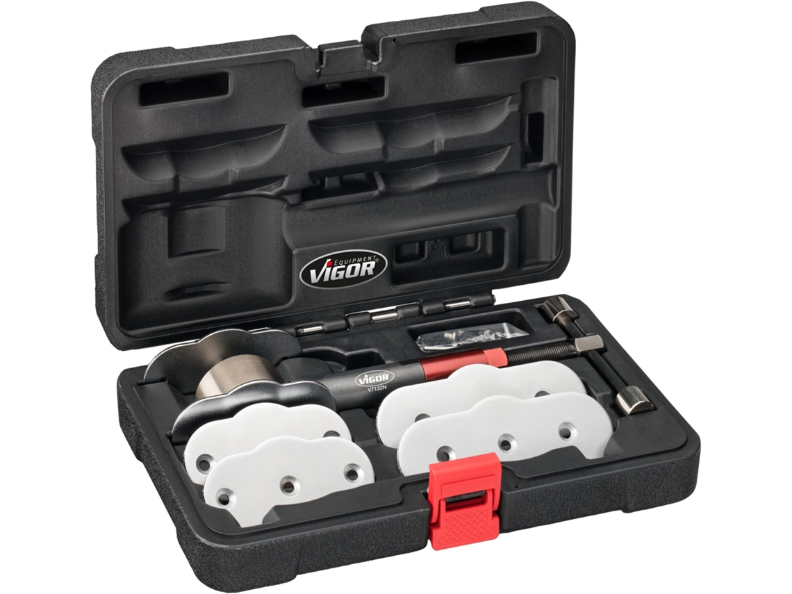 VIGOR V7132N Juego de Herramientas Hidráulicas de Reposición Del Pistón de Freno Número de Herramientas: 8