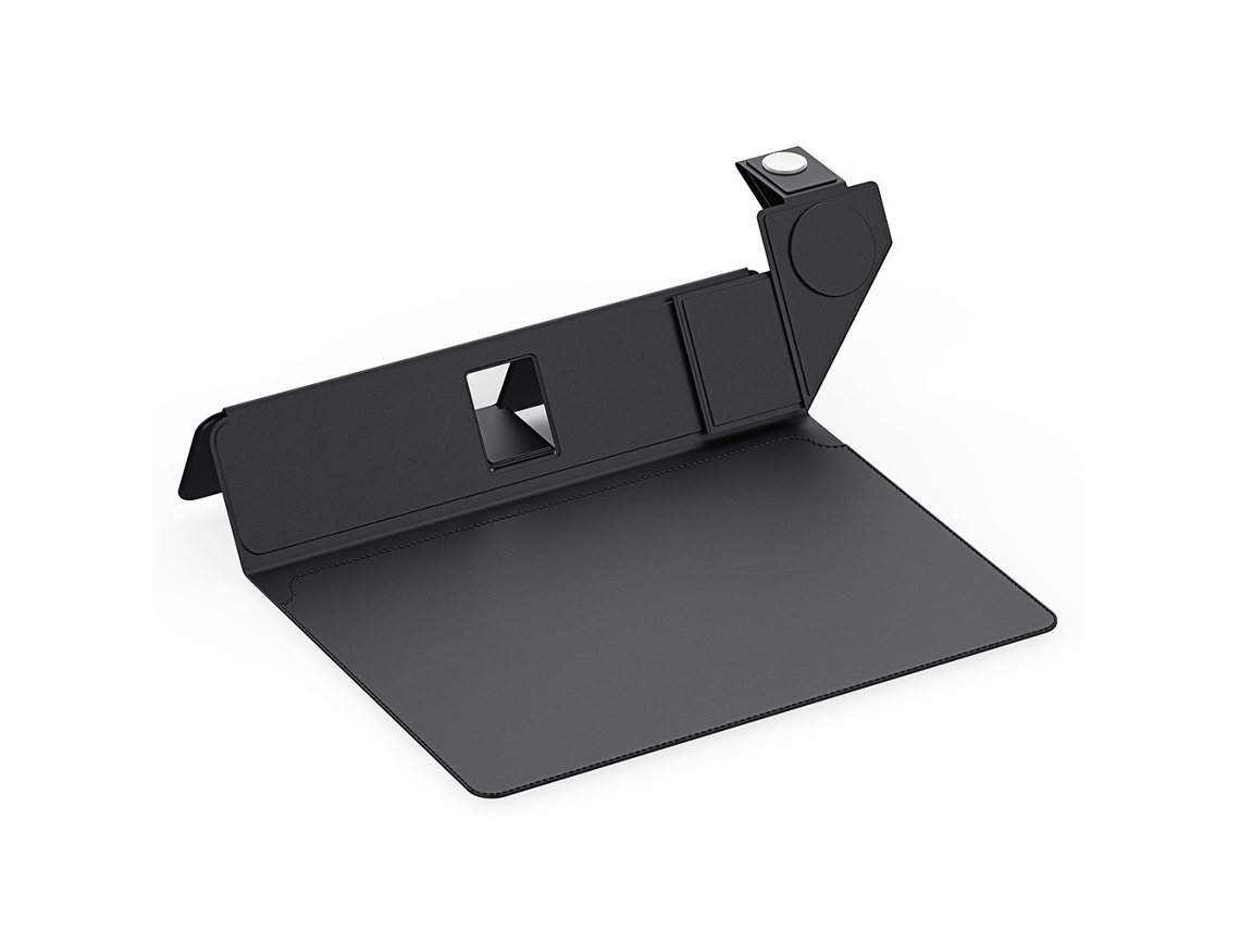 Funda Dux Ducis Airq Series Para Portátiles De 15 A 16 Pulgadas Con Soporte Y Carga Inalámbrica - Negra