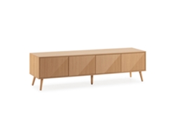 Mueble Tv Telmo 4 Puertas Color Roble 160 Cm