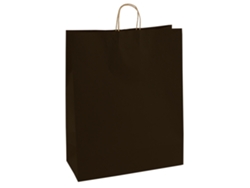 Europrice - Saco Kraft Preto - Ln (32x14x40cm)