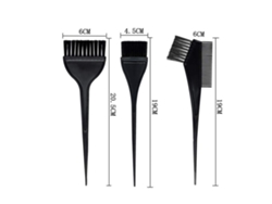 Set De Tinte Para Cabello 13 Piezas Herramientas De Salón Gorro De Mechones Capa Cepillo Bol Mixer Pinzas Fundas Oídos Guantes