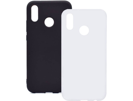 Carcasa Huawei P20 Lite HONGWE. Blanco, Negro