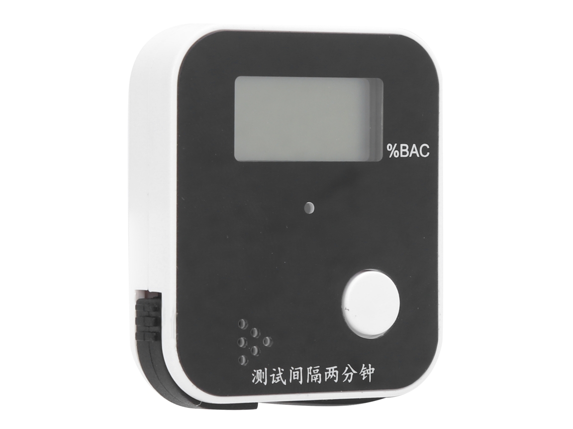 Detector de alcoholímetro portátil JCW010, negro